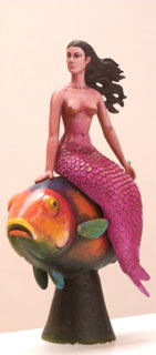Example of Sergio Bustamante's work - Mermaid, where is the Sea?