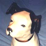 Paper Mache Nipper Restoration by Joan Rolfs