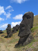 Real stone heads