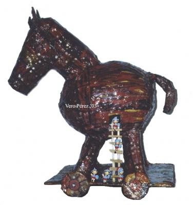 ""Caballo de Troya" ("Horse of Troy")" by Verónica Pérez
