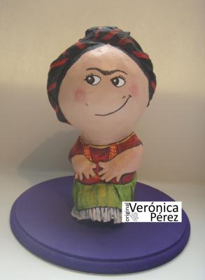 ""Frida with her dress, here hang my dress"" by Verónica Pérez
