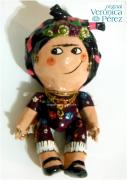 Frida Tehuana doll by Verónica Pérez