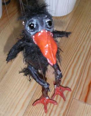 "Marionette Crow" by Suzan Geridönmez