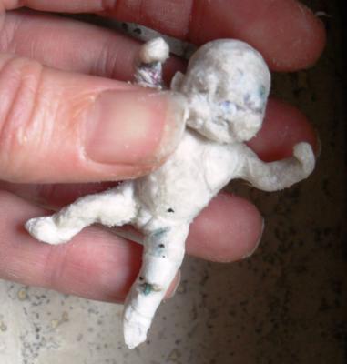 "miniature newborn 1:12 not finished" by Suzan Geridönmez