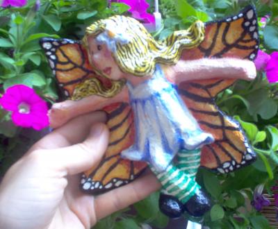"Monarch Butterfly Fairy" by Deedra Levy