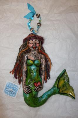 "Peaceful mermaid" by Deedra Levy