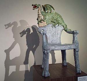 "Winged Back Chair" by Wendy Milliman