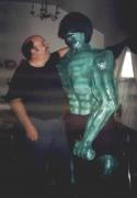 Artist meets The Hulk by David Svoboda