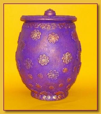 "Lidded Urn" by Tammy Wilson