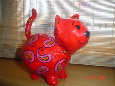 "red cat" by Ana Plecic
