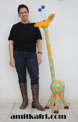 "Giraffe & me" by Amit Kafri