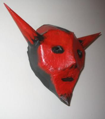 "Devil Mask" by Mike Walker
