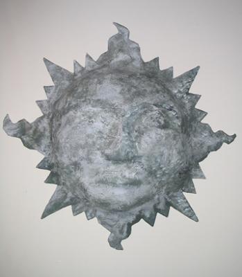 "Man-Faced Sun" by Mike Walker