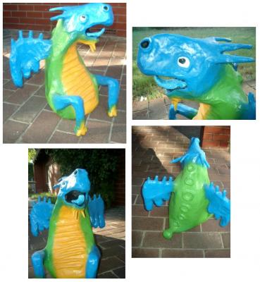 "Blue Dragon" by Margaret Levingston