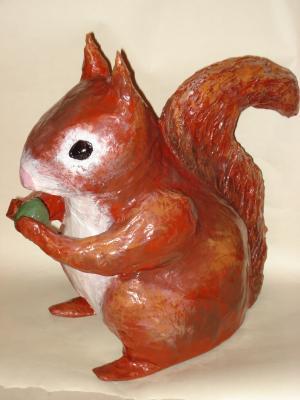 "Red Squirrel" by Jackie Hall