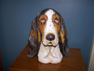 "Bassett Hound" by Nancy Wall