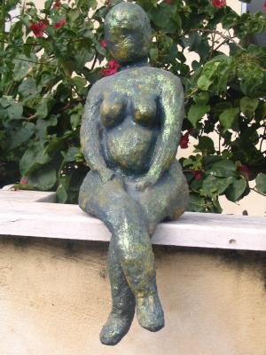 "green woman" by Carmela Sabati R
