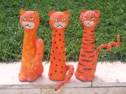 three cats by Carmela Sabati R