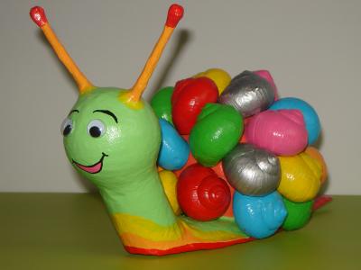 "Rainbow snail" by Marie Demoulin
