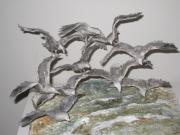 sea gulls by Juanita Humphris
