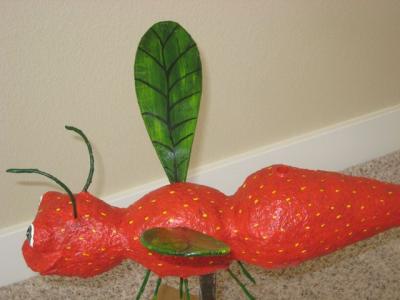 "Strawberry queen ant float character" by Moni