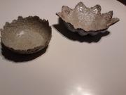 Two "Heart" bowls by Marion Auger