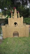 Papier Mache Sand Castle by Diane Sarracino