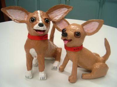"Two Chihuahuas" by Diane Sarracino