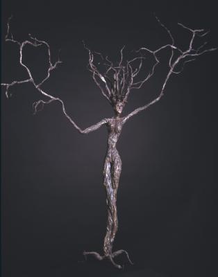 "tree goddess 1" by Rachael DiRenna