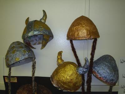 "helmets class 3" by Mansfield Primary School