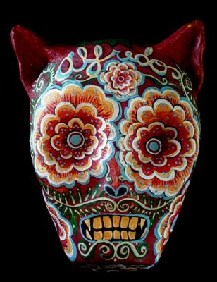 "Cat Calavera" by Rachel Slick