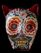 Cat Calavera by Rachel Slick