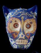 Cat calavera, Lunatico by Rachel Slick