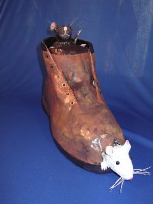 "Two Rats in an Old Shoe" by Christina Colwell
