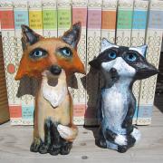 Foxy and Roxy by Christina Colwell