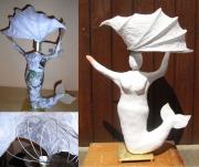 Meermaid lamp by Anke Redhead