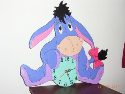 "eeyore clock" by Elinor Domb Bar-Menashe