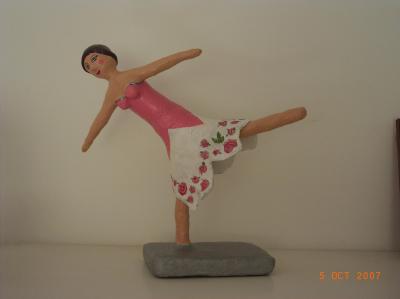 "the happy dancer" by Elinor Domb Bar-Menashe