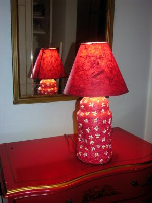 "Red Lamp I" by Elsa Rubenstein