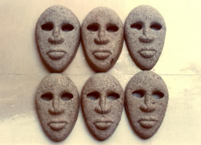 "Moulded Masks" by Eric Cordero
