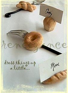 "les pains placecard holders" by Renee Parker