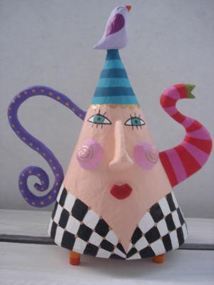 "chess teapot" by Carol W
