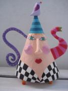 chess teapot by Carol W