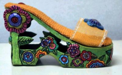 "flower shoe" by Carol W