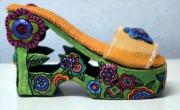 flower shoe by Carol W
