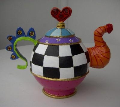 "Alice teapot" by Carol W