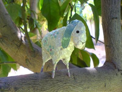 "a climbing trees sheep     :-)" by Sarit Sages & Assaf Gadasi