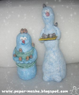 "snowman's likes bird's" by Julia Wolynez
