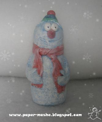 "snowman in dreams" by Julia Wolynez