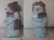 snowman-patriot by Julia Wolynez